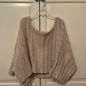 Free People oversized sweater
